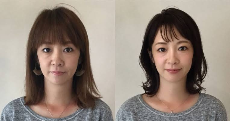 髪色暗いほうが似合う人と明るいほうが似合う人