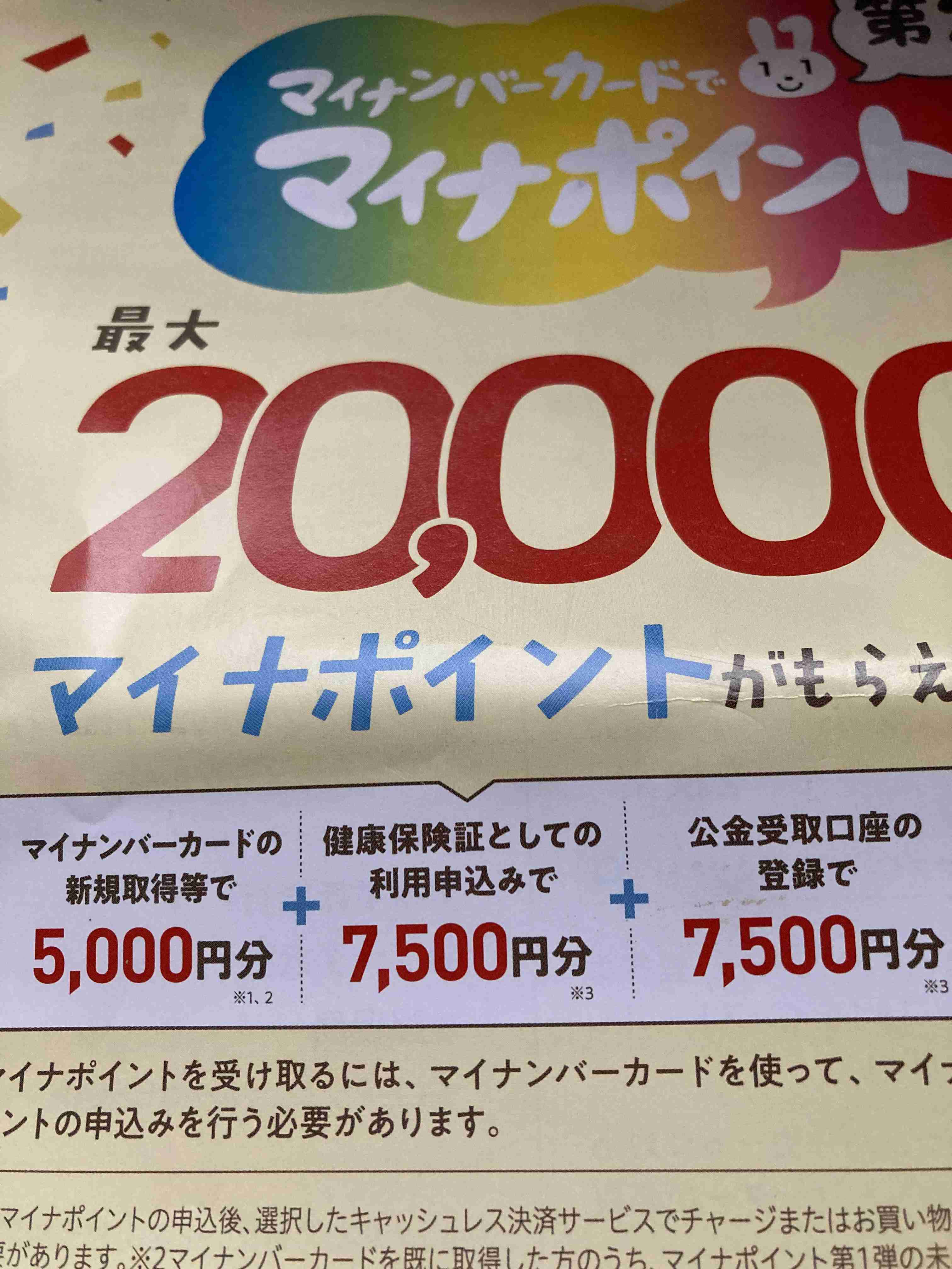 マイナンバーカード申請９月末まで！どうしますか？