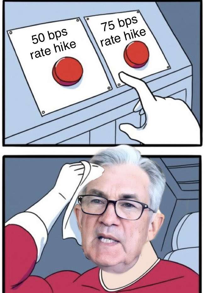 米FRB 3回連続0.75%大幅利上げ