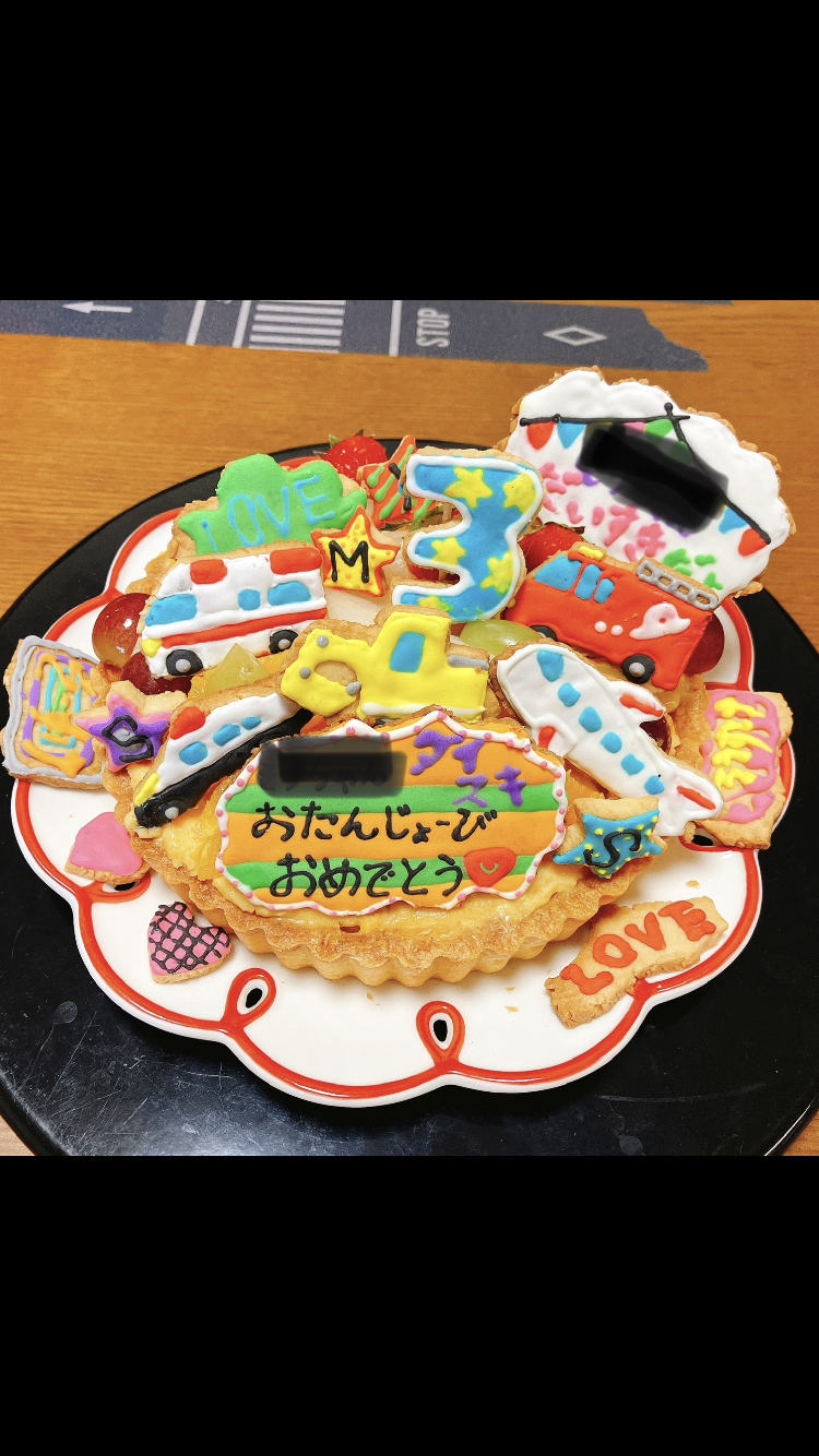 秋のお菓子作り。