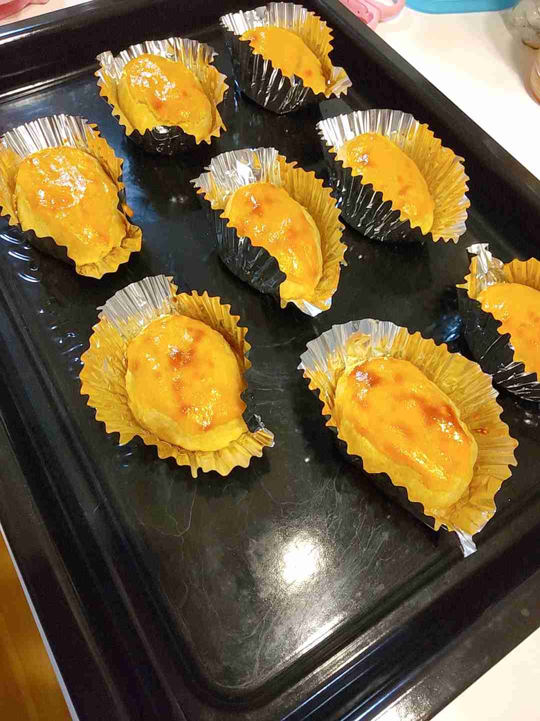 秋のお菓子作り。