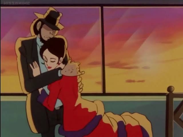 花を持ってる2次元キャラクター
