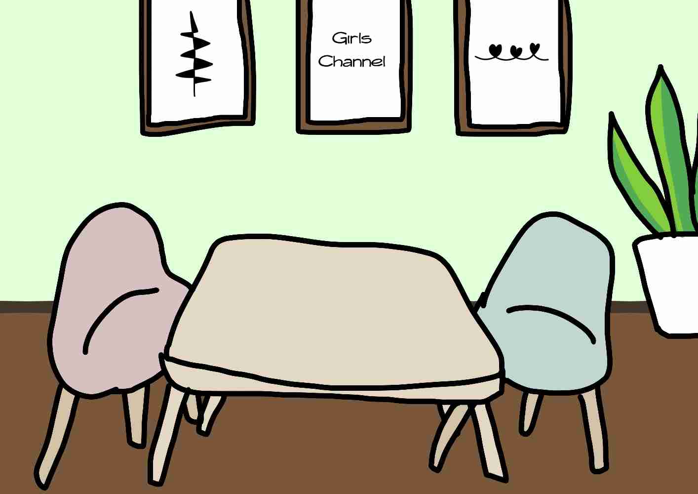 (お絵描き)自分で描いた絵を貼ると塗り絵して貰えるトピ