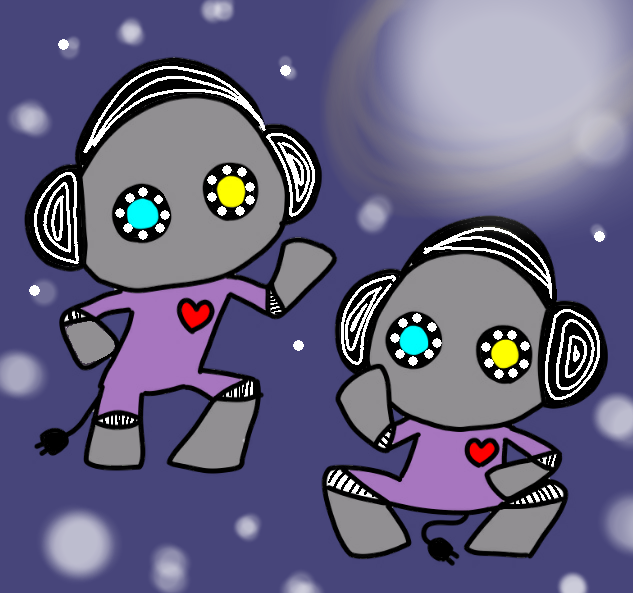 (お絵描き)自分で描いた絵を貼ると塗り絵して貰えるトピ