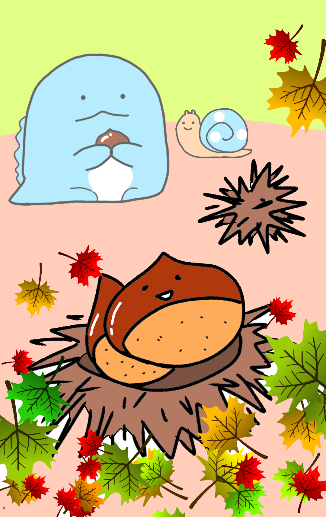 (お絵描き)自分で描いた絵を貼ると塗り絵して貰えるトピ