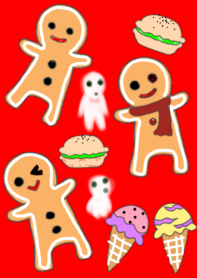 (お絵描き)自分で描いた絵を貼ると塗り絵して貰えるトピ