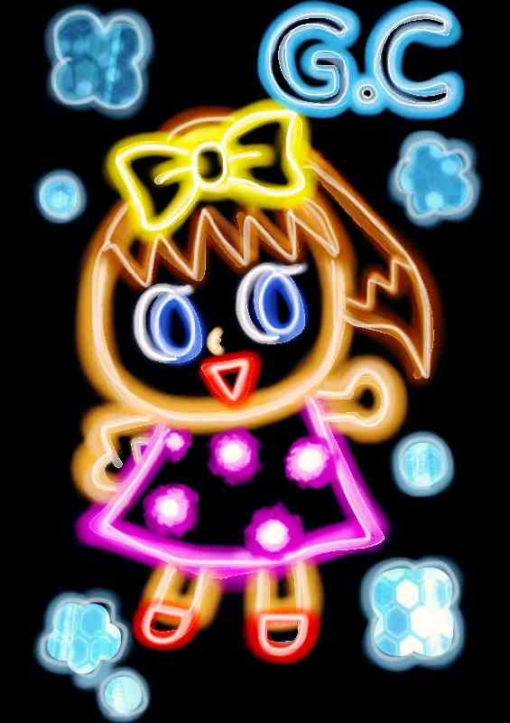 (お絵描き)自分で描いた絵を貼ると塗り絵して貰えるトピ