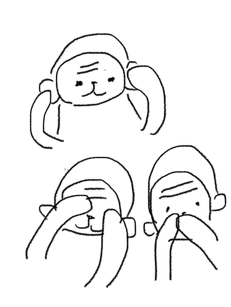 (お絵描き)自分で描いた絵を貼ると塗り絵して貰えるトピ