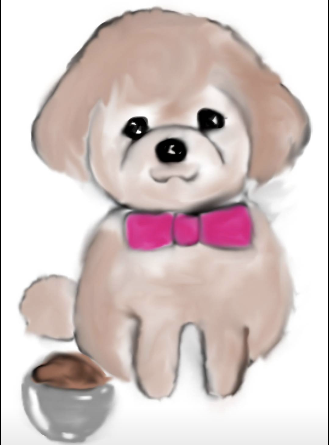 (お絵描き)自分で描いた絵を貼ると塗り絵して貰えるトピ