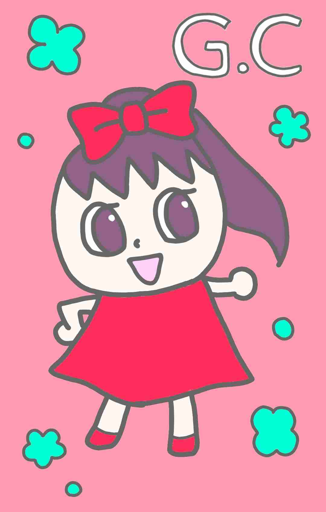 (お絵描き)自分で描いた絵を貼ると塗り絵して貰えるトピ