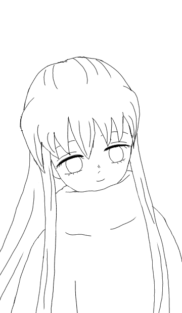 (お絵描き)自分で描いた絵を貼ると塗り絵して貰えるトピ