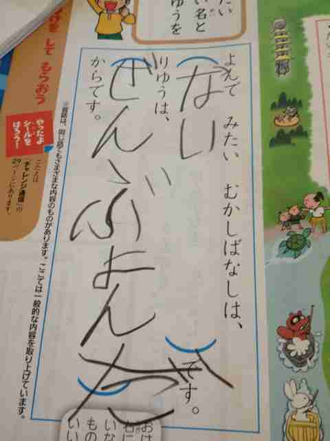 テストや問題集の珍回答・教科書の落書きが見たい