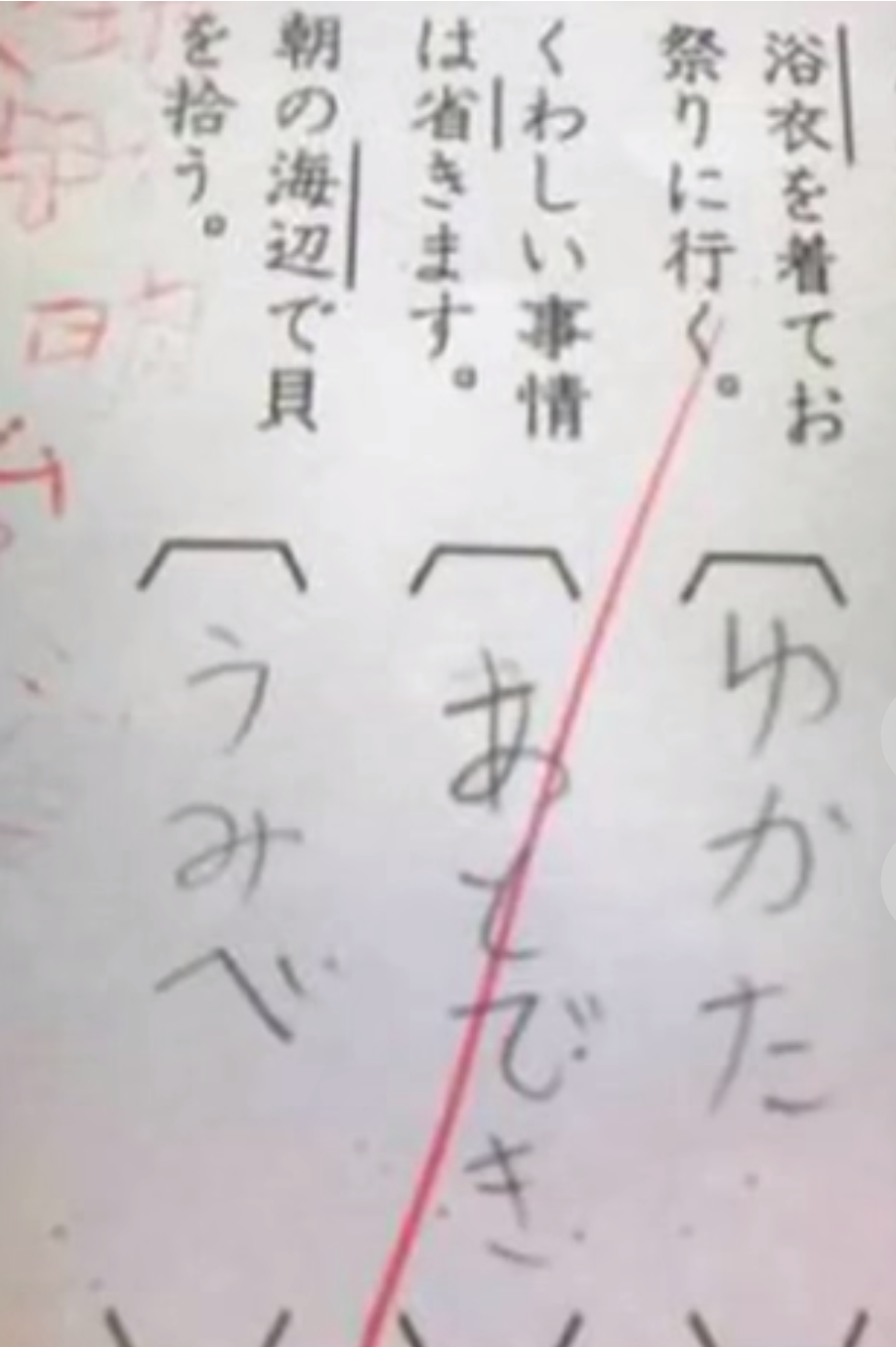 テストや問題集の珍回答・教科書の落書きが見たい