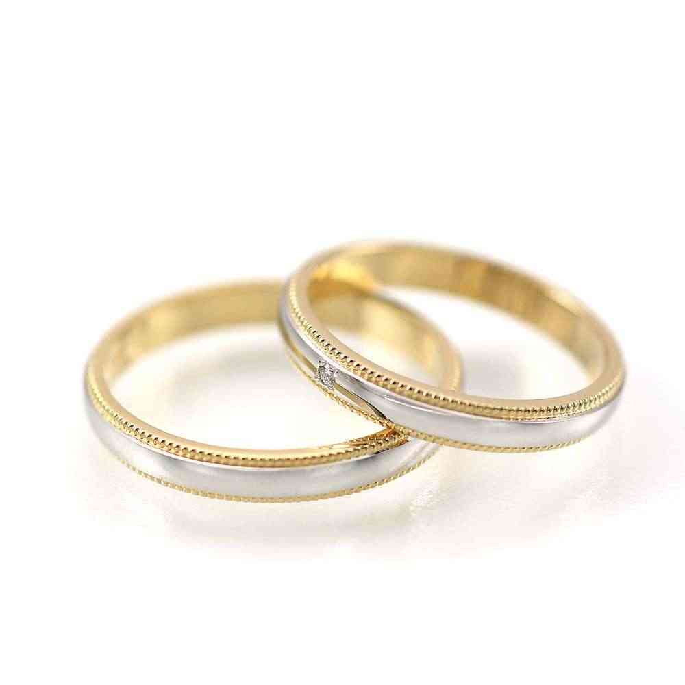 ゴールドの結婚(婚約)指輪にした人