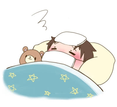 風邪引いてダウンしてる人！