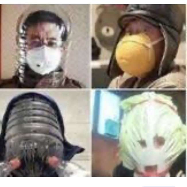 あの頃布マスク作ってた人