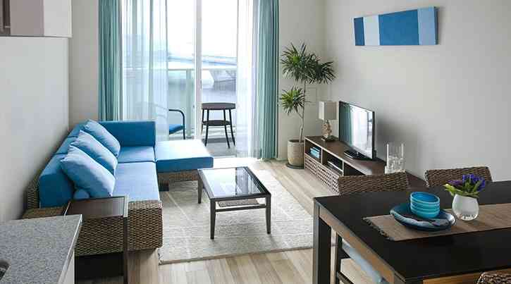 狭いLDKのインテリア