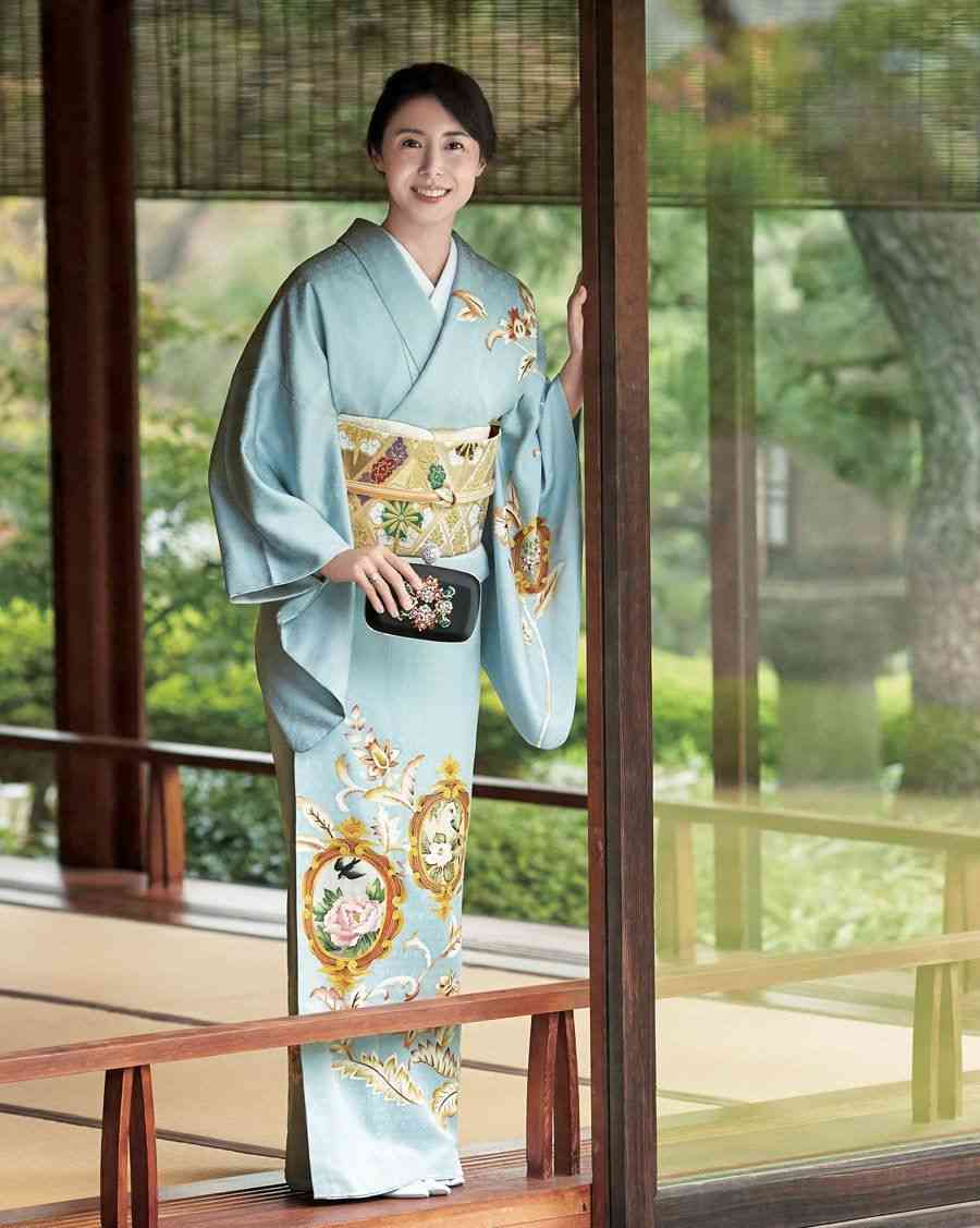 松嶋菜々子さん、重厚な「西陣織の帯」を美しく着こなし！娘の成人式に向け着物選びも