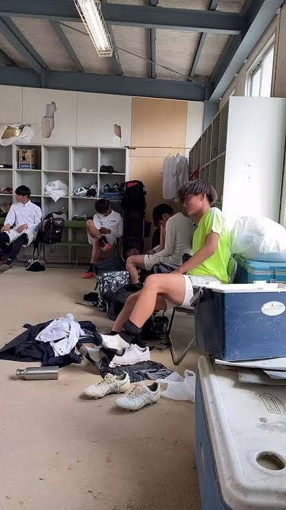 ユニフォームが臭い