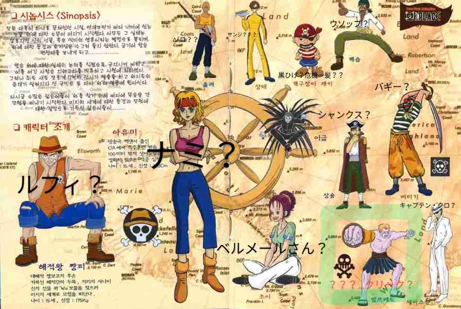 ONE PIECEのキャラデザについて話そう！【平和トピ】