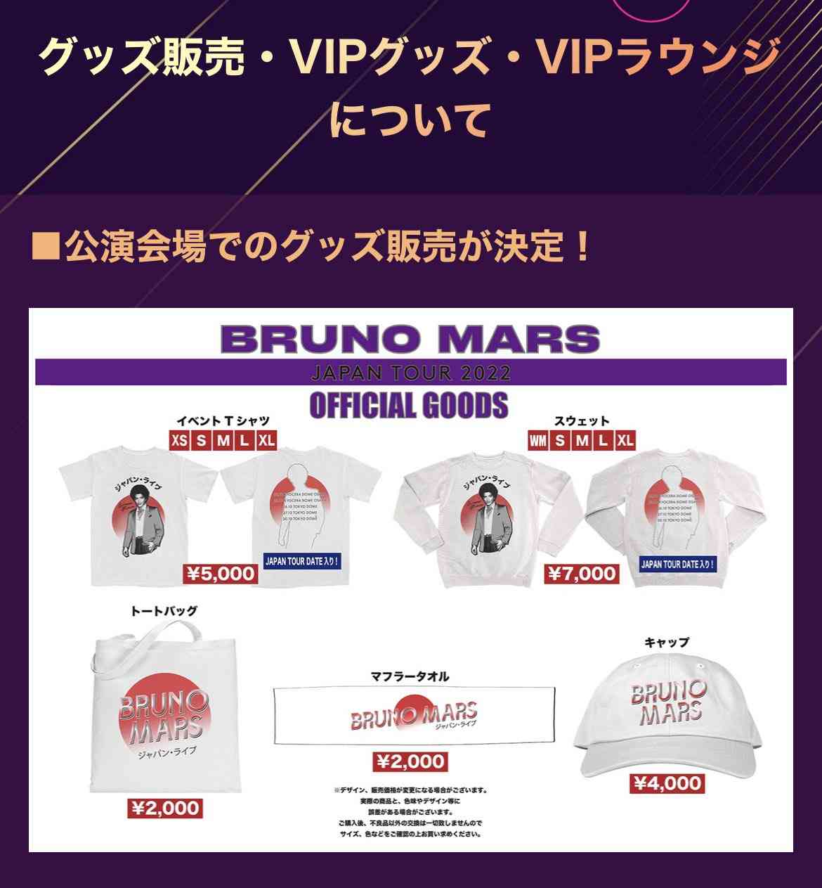 ブルーノ・マーズ10・30東京ドーム追加公演決定　発表済みドームツアー4公演が即完売で