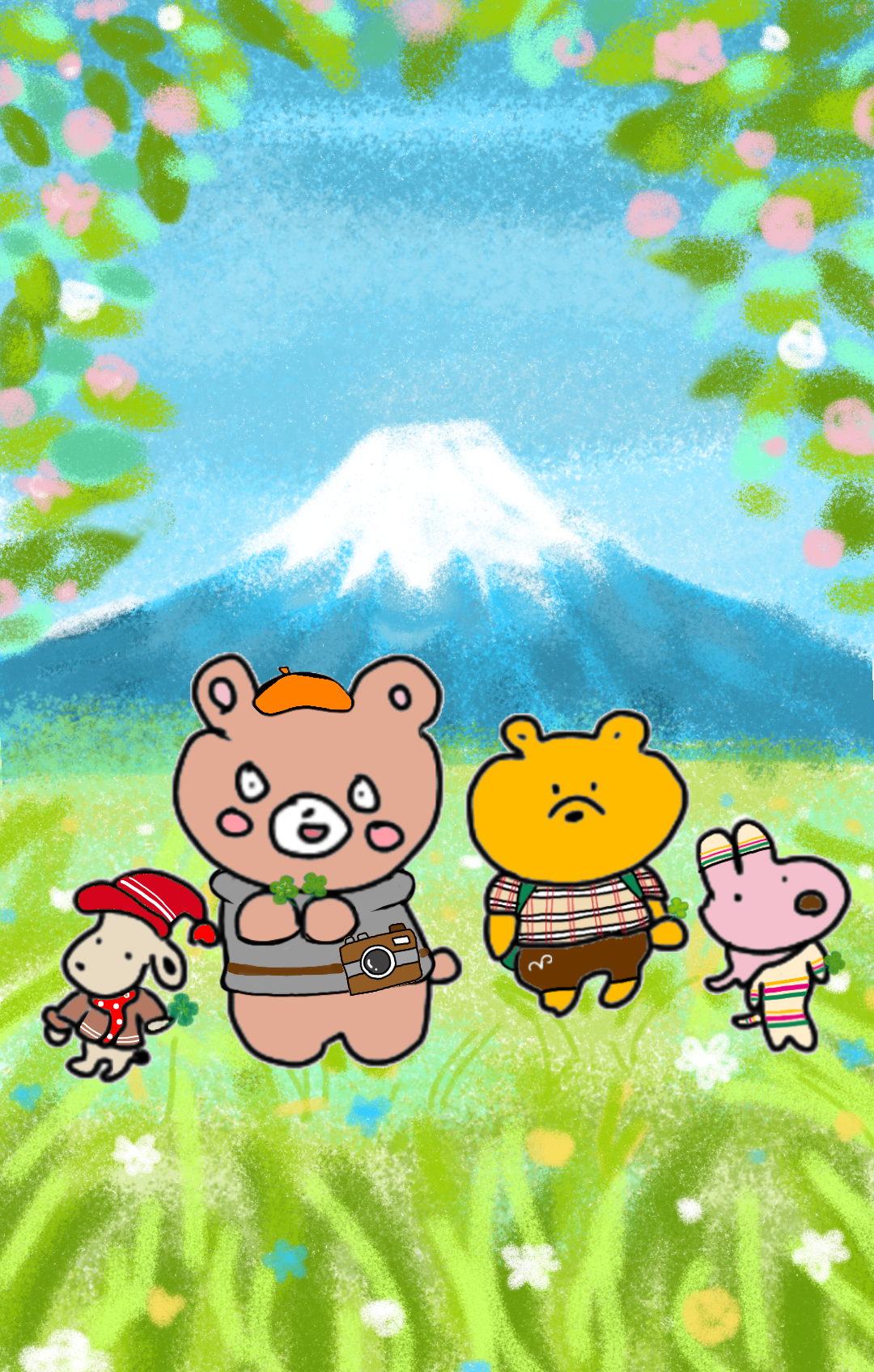 (お絵描き)自分で描いた絵を貼ると塗り絵して貰えるトピ