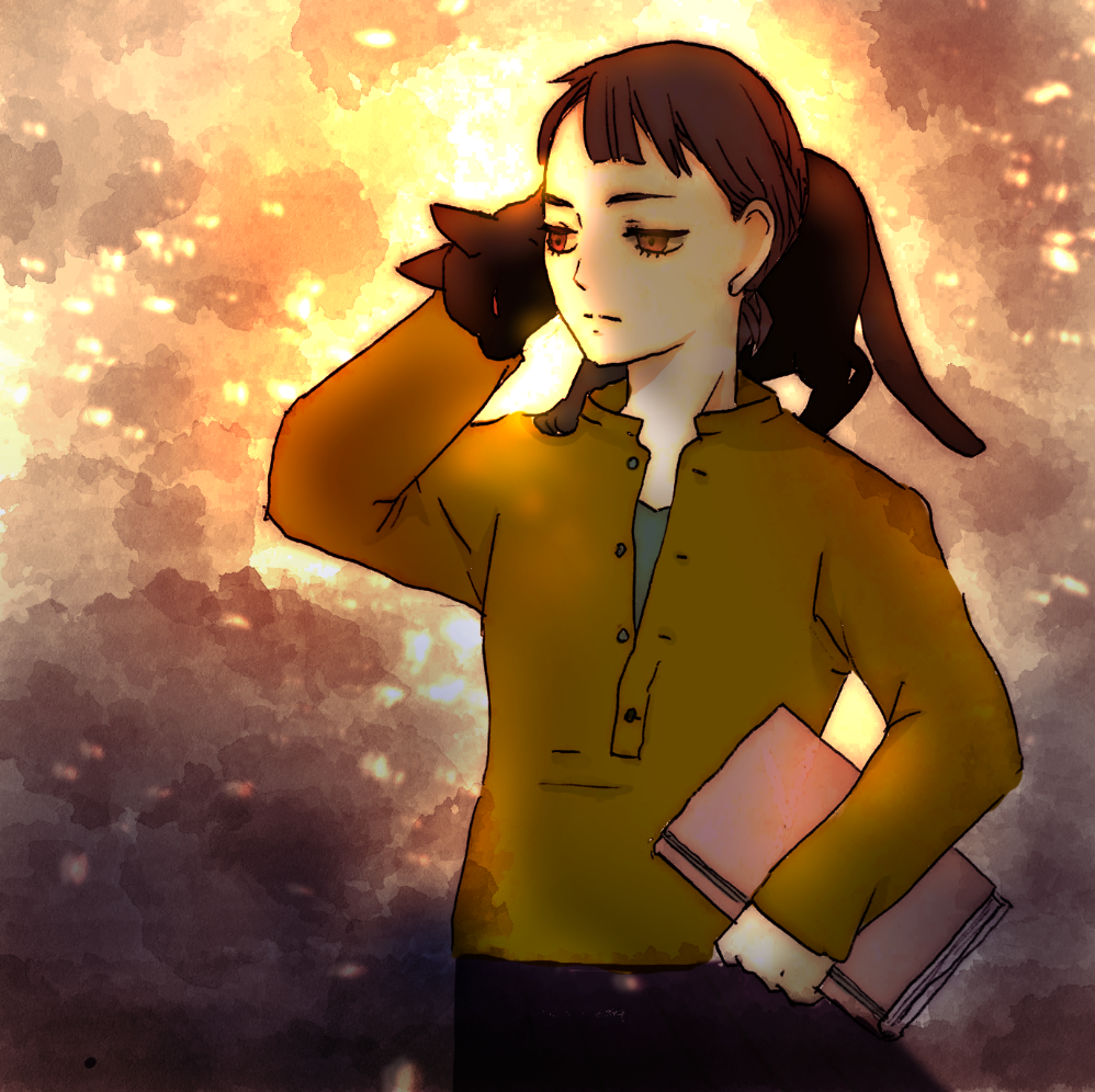 (お絵描き)自分で描いた絵を貼ると塗り絵して貰えるトピ