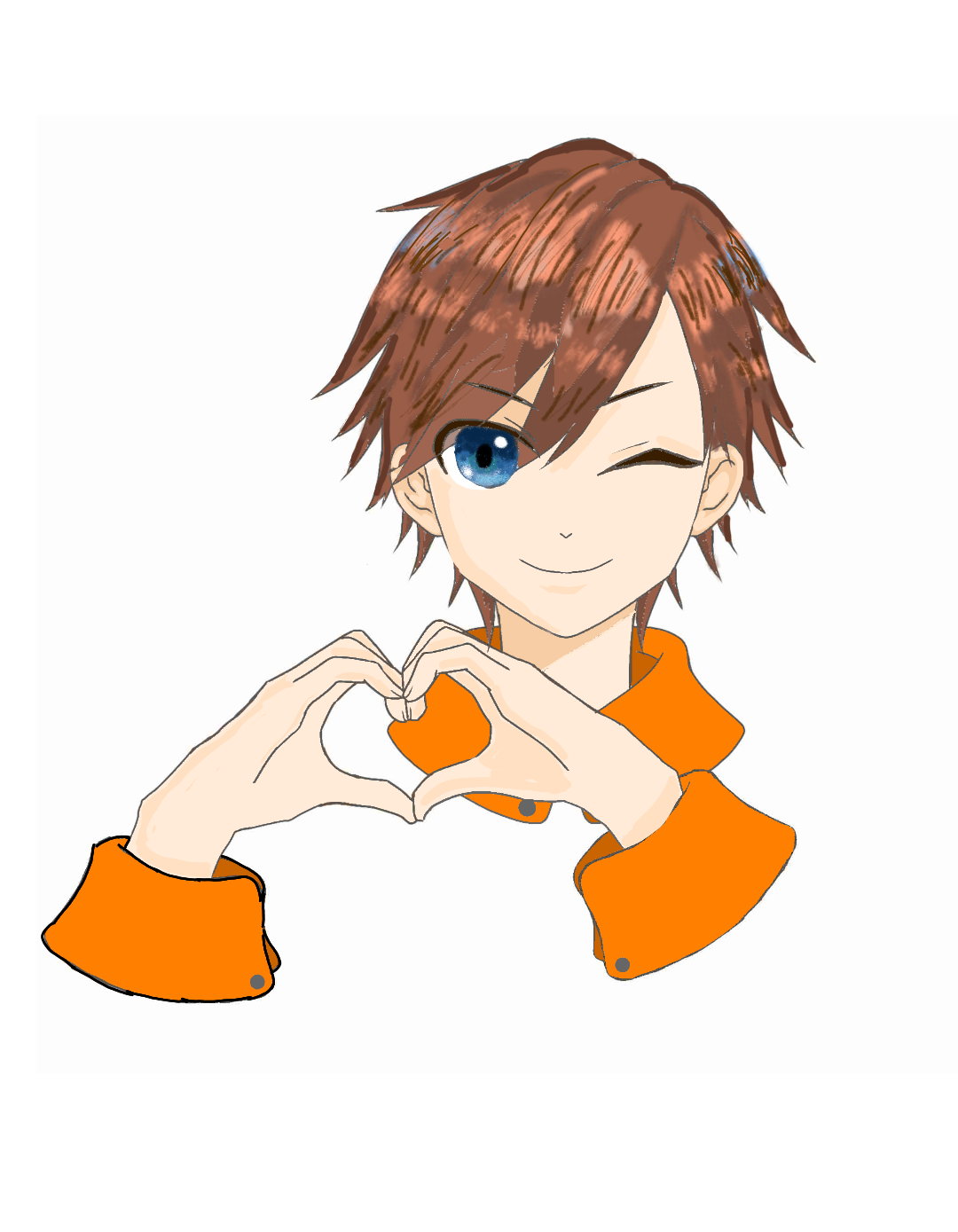 (お絵描き)自分で描いた絵を貼ると塗り絵して貰えるトピ
