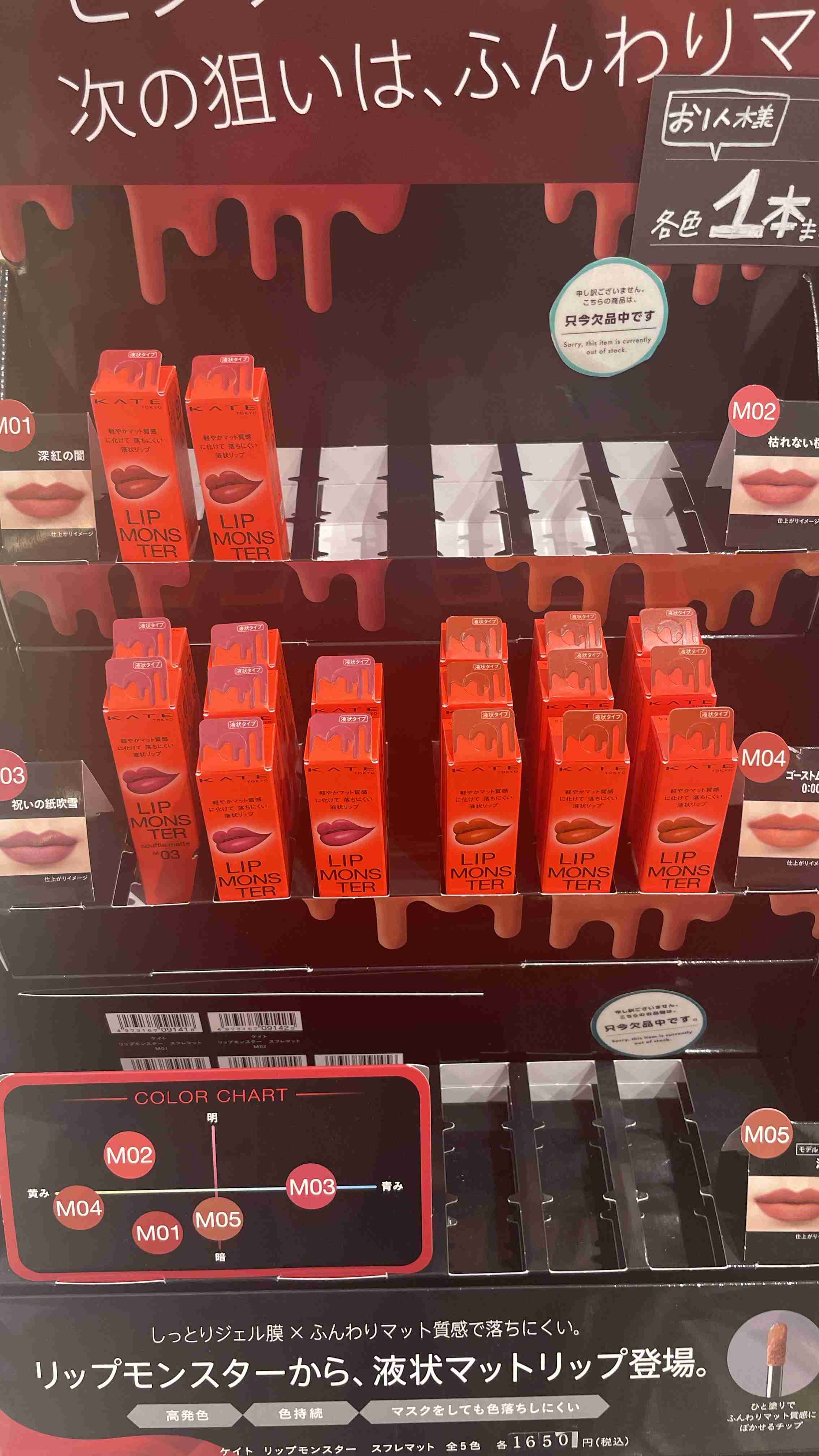 NEW💄リップモンスター