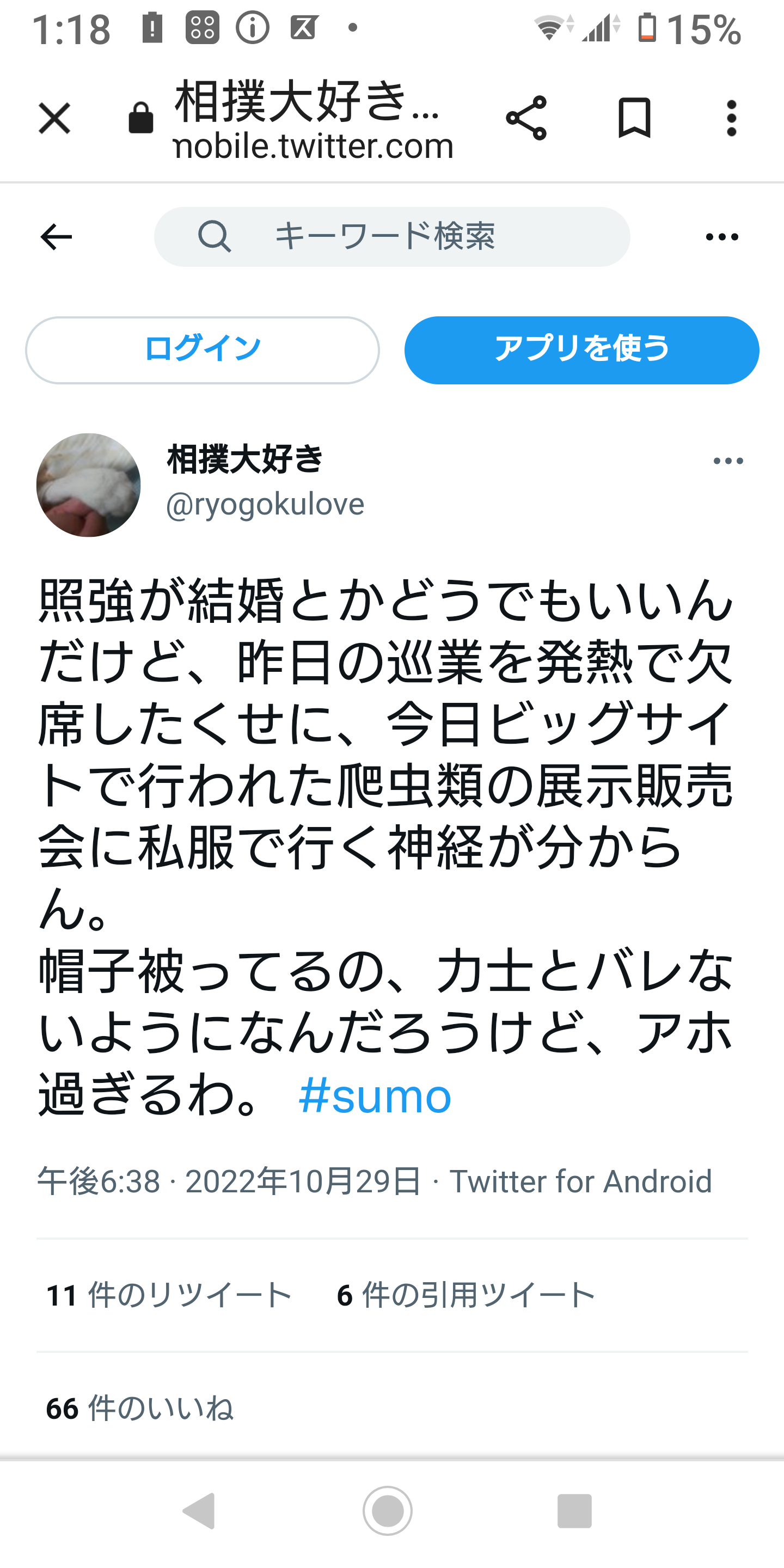 【感想・実況】大相撲〜2022年11月九州場所〜