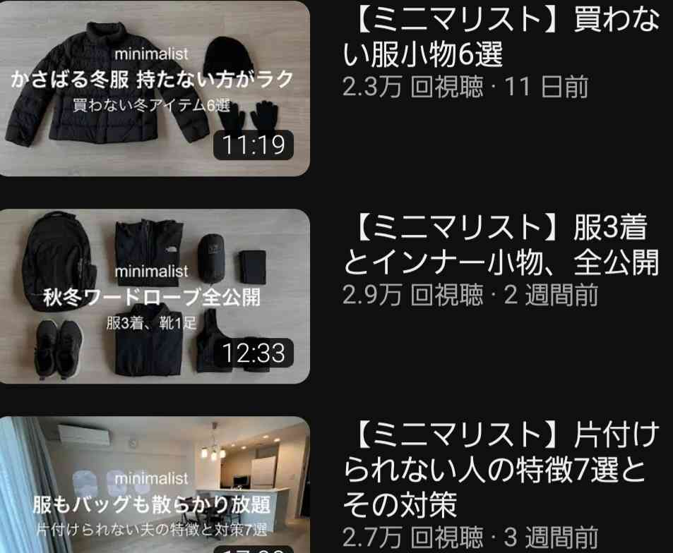 ほどよいミニマリストに憧れている方part8