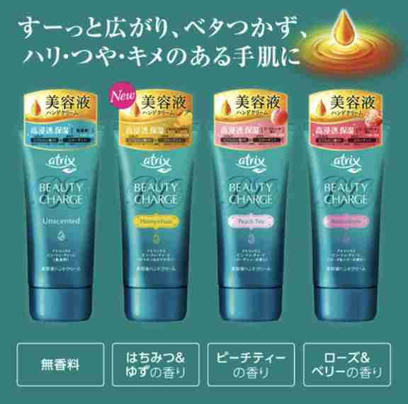 ベタベタしないハンドクリーム