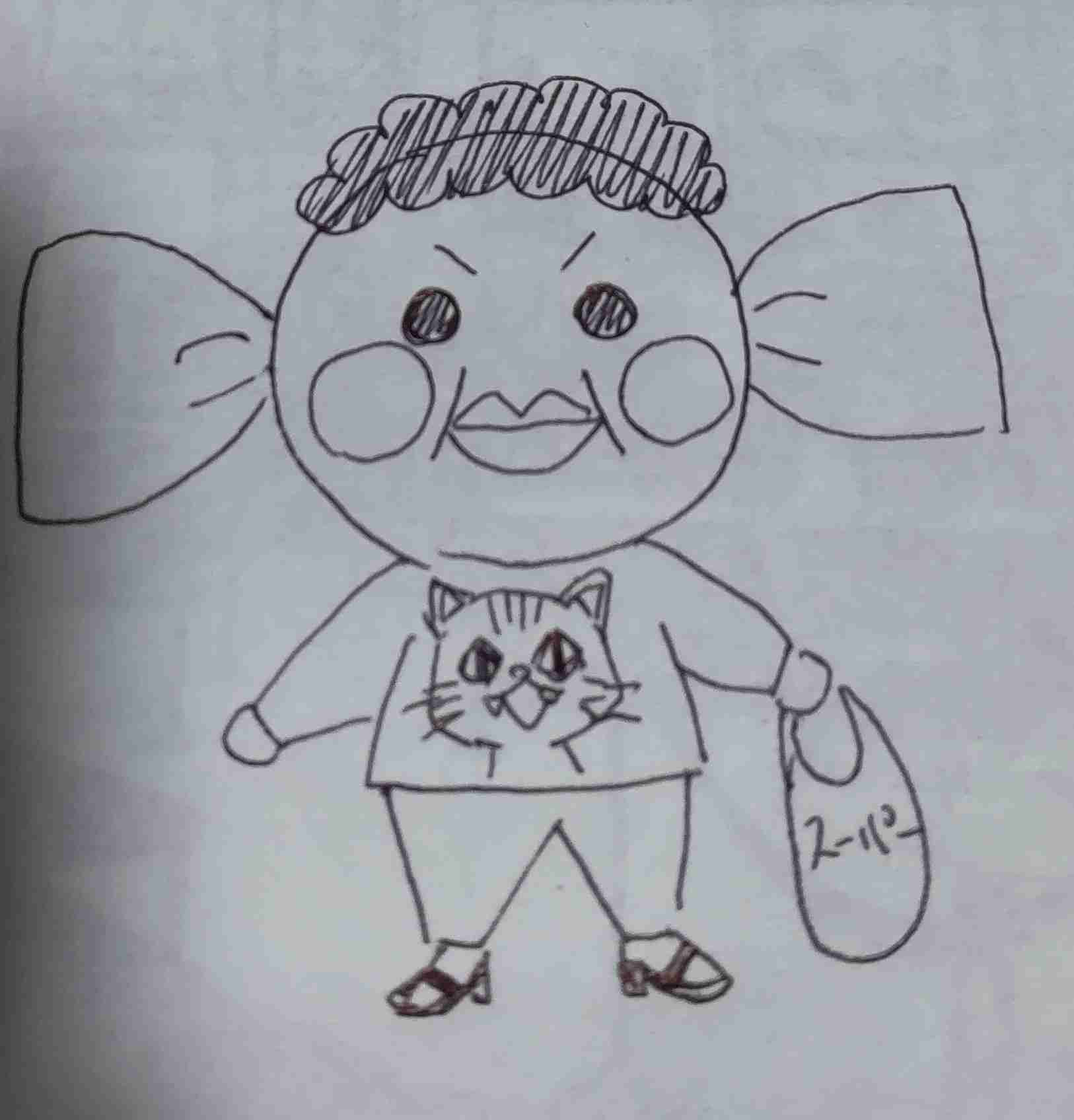 【お絵描き】アンパンマンの新キャラを考えて描いてみるトピ