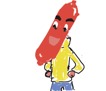 【お絵描き】アンパンマンの新キャラを考えて描いてみるトピ