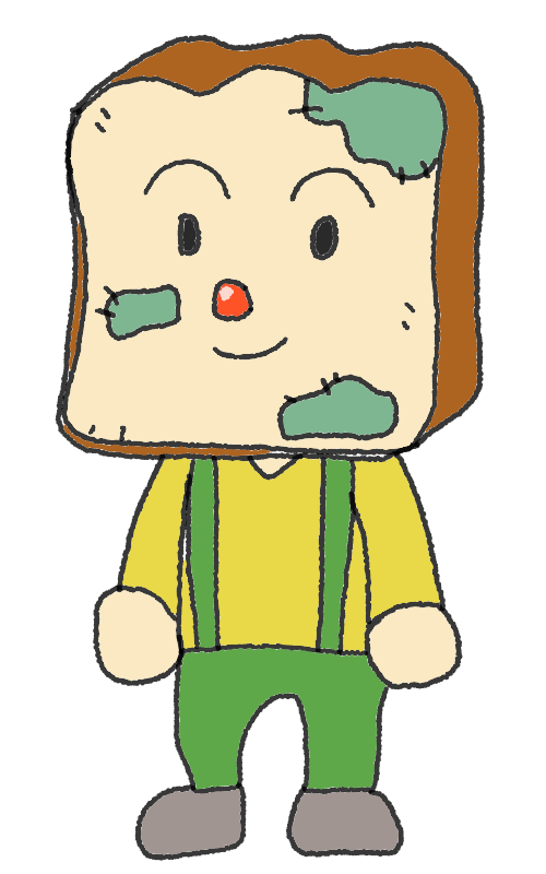 【お絵描き】アンパンマンの新キャラを考えて描いてみるトピ