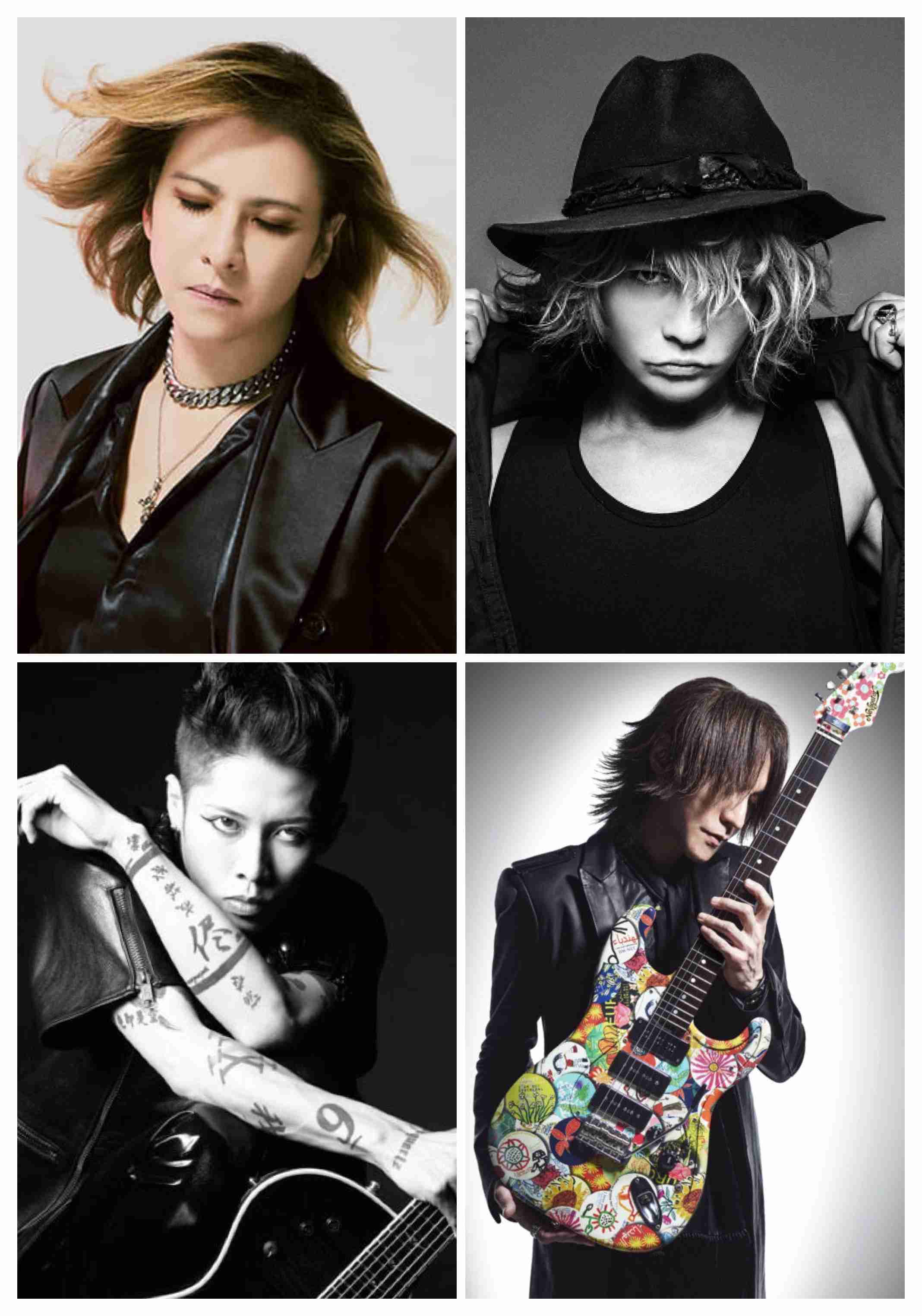 一体何が…?HYDE、YOSHIKI、SUGIZO、MIYAVIが同日に重大発表 ファン憶測合戦