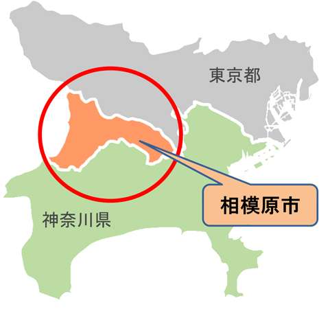 相模原市で男性切りつけられる　犯人逃走中