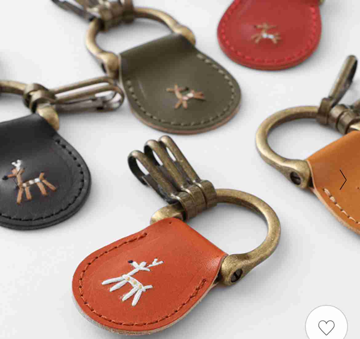 今使っているキーケース・キーリング