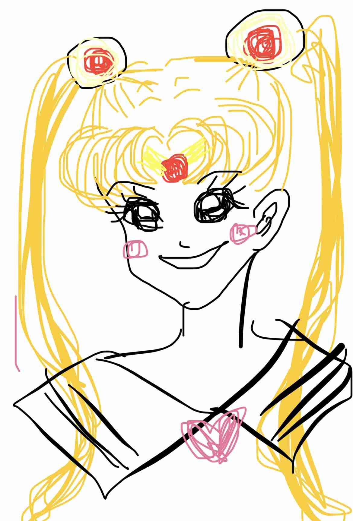 セーラームーンを何も見ないで描いてみるトピPart2