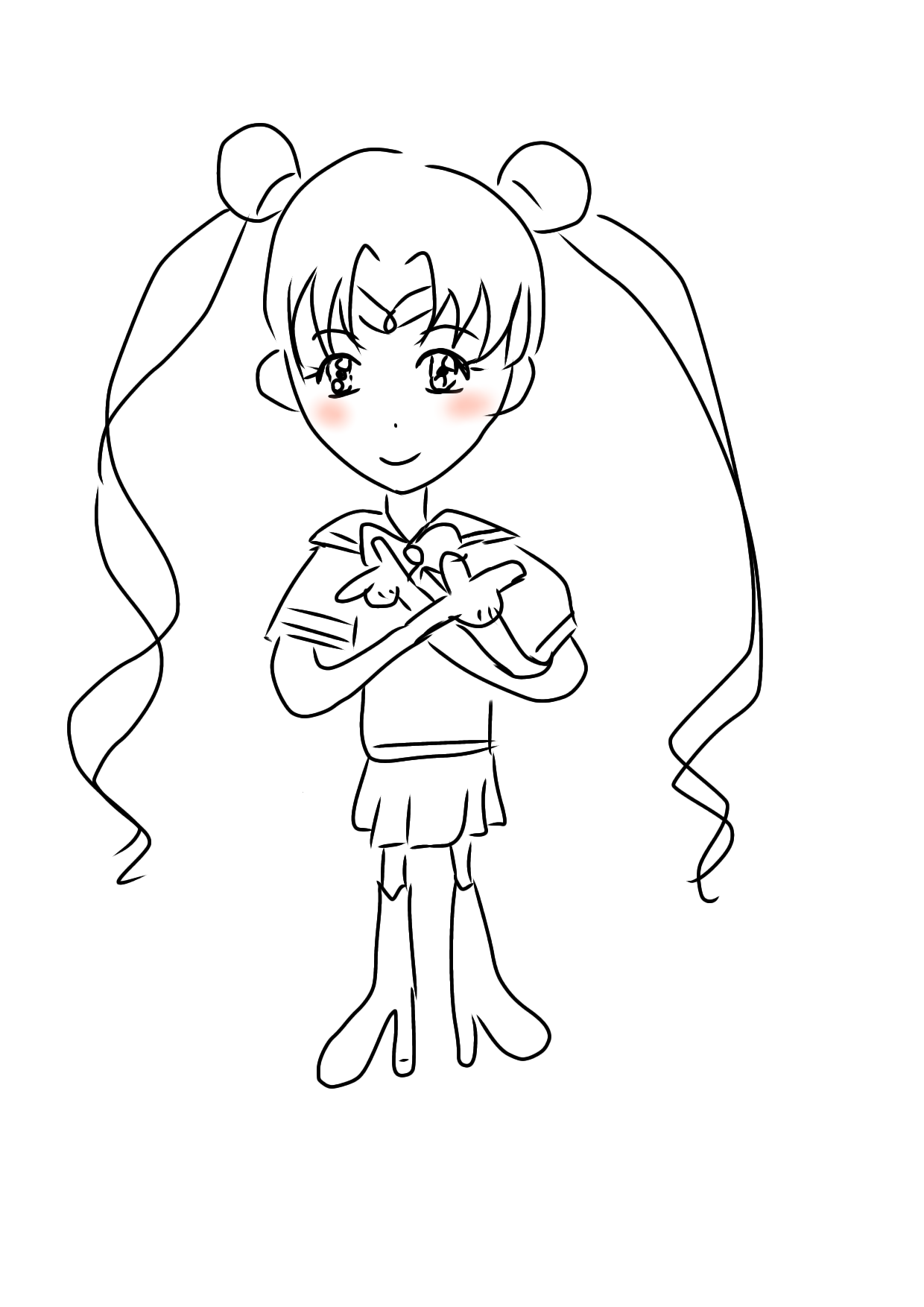 セーラームーンを何も見ないで描いてみるトピPart2