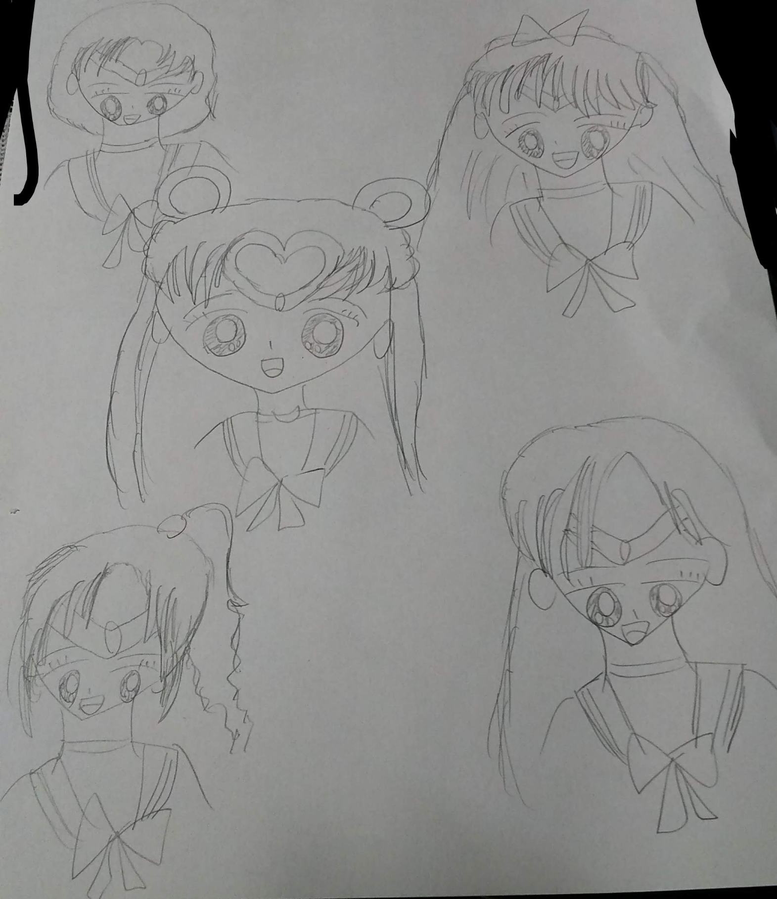 セーラームーンを何も見ないで描いてみるトピPart2