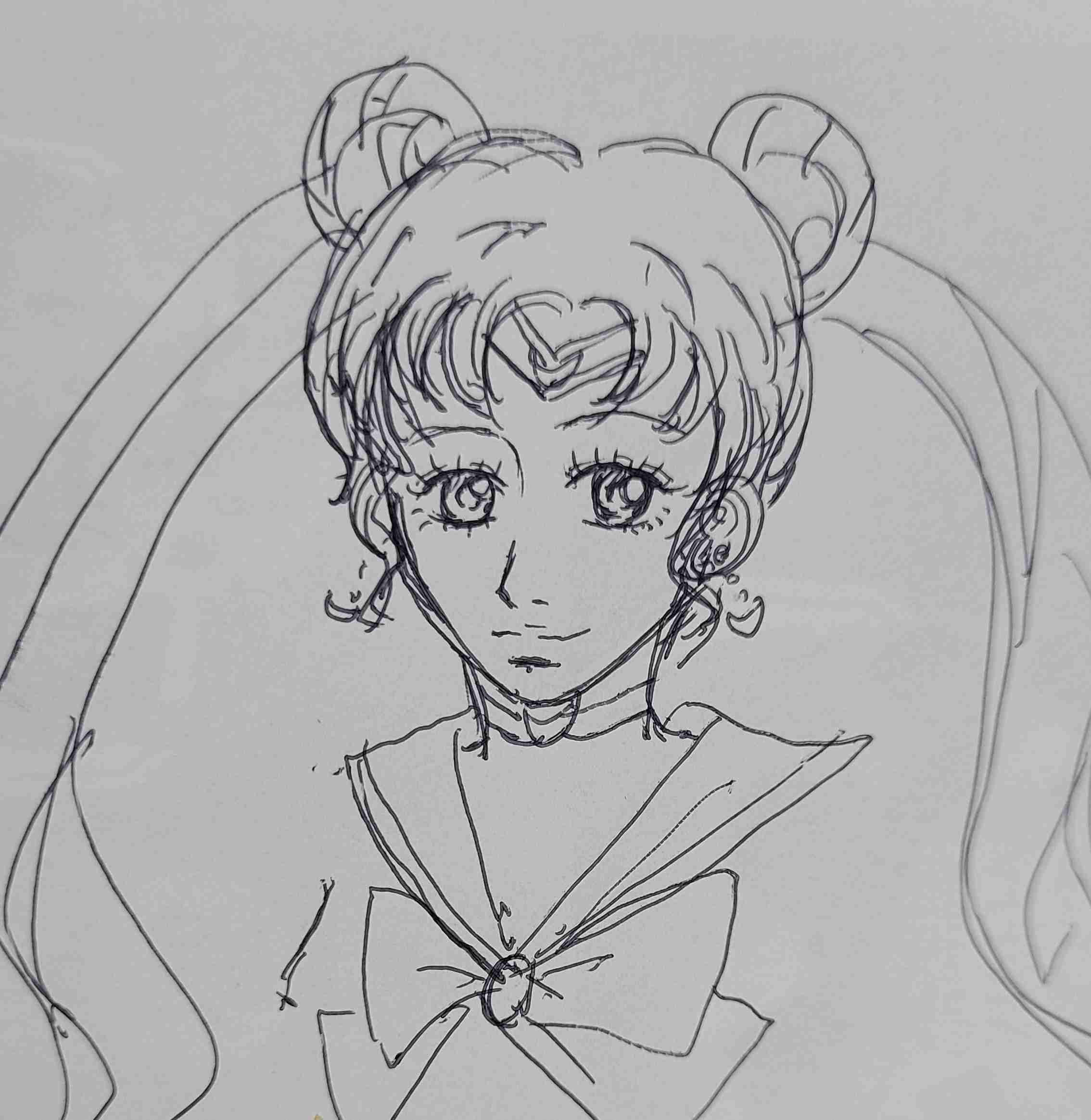 セーラームーンを何も見ないで描いてみるトピPart2