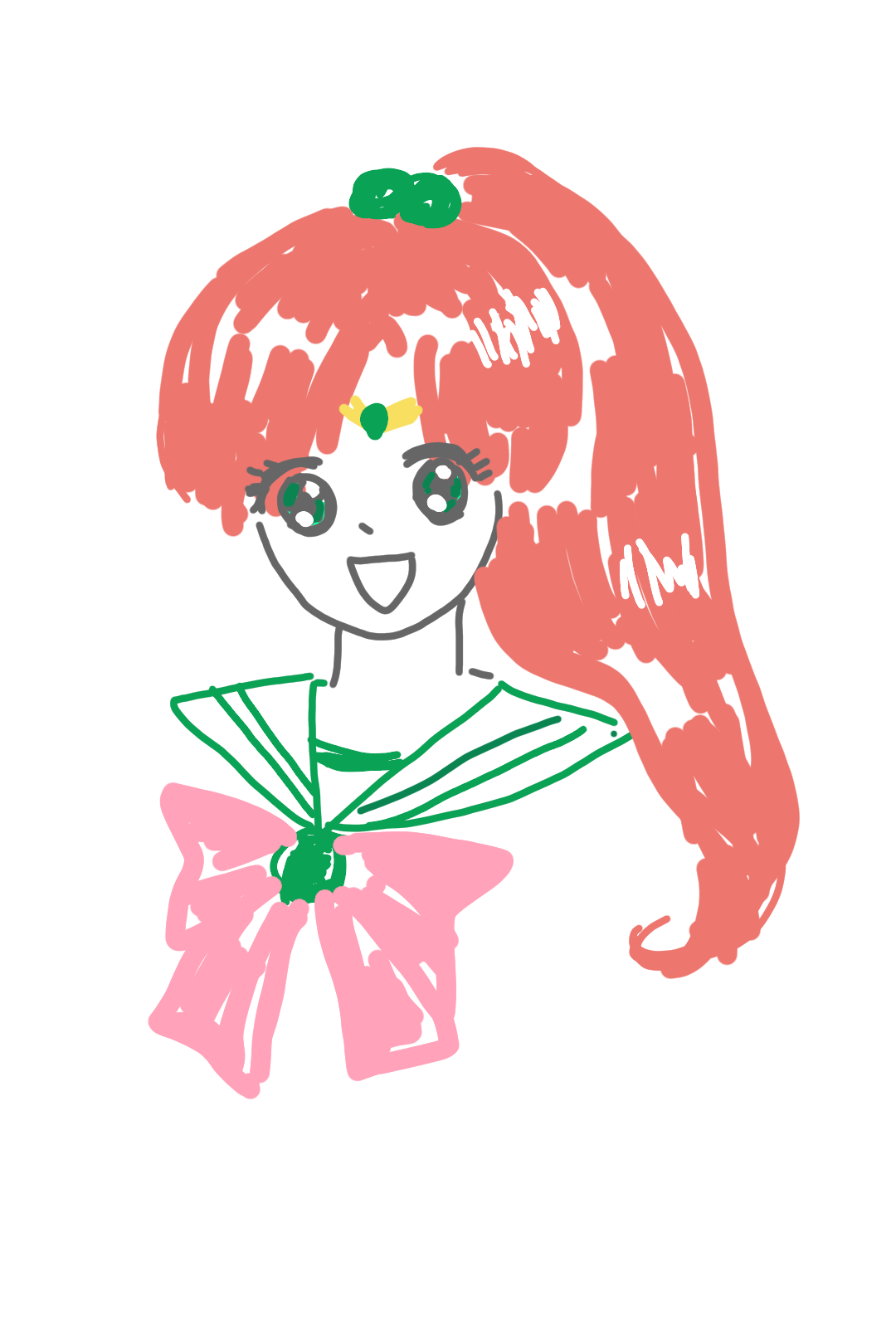 セーラームーンを何も見ないで描いてみるトピPart2