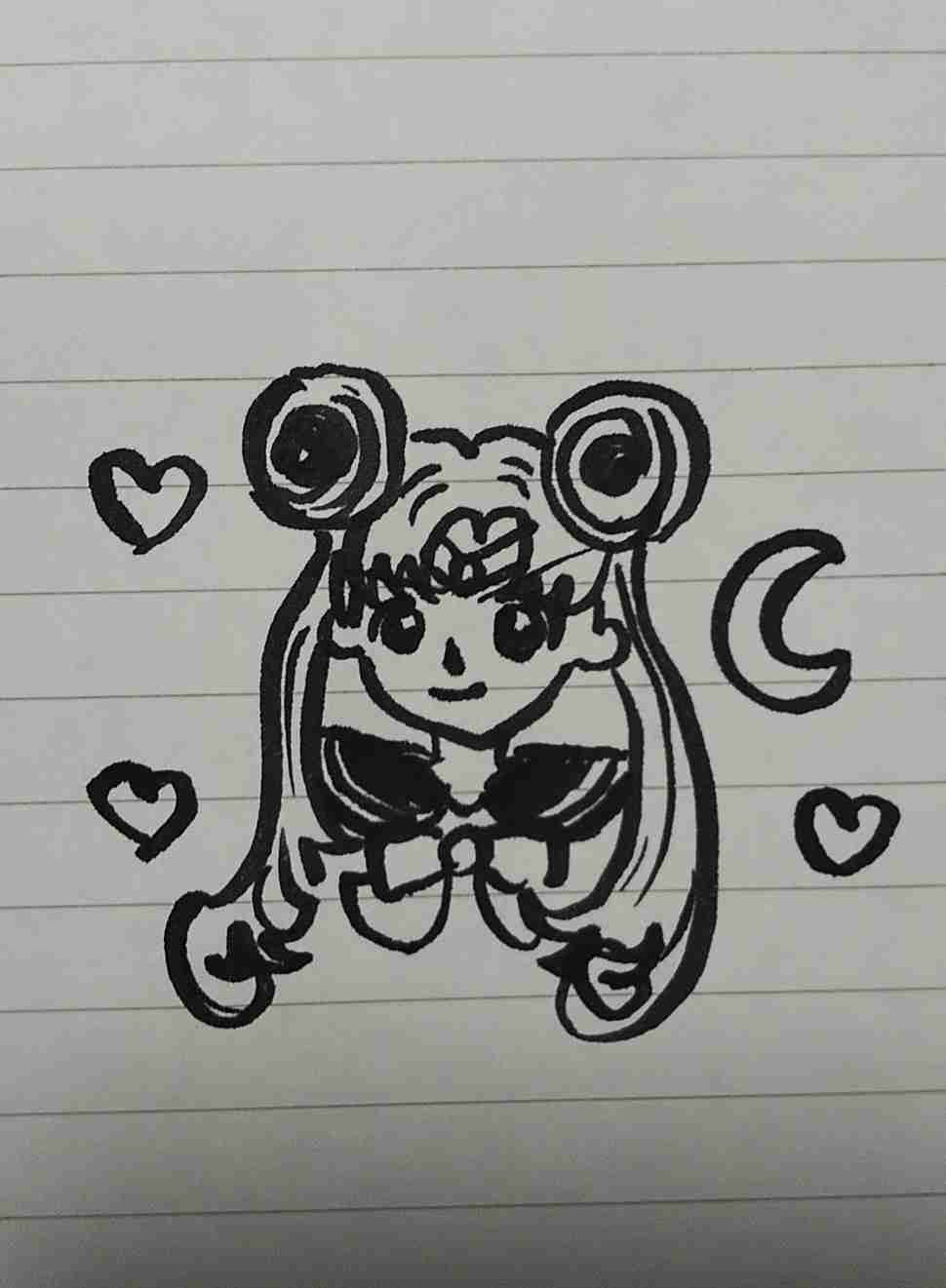 セーラームーンを何も見ないで描いてみるトピPart2