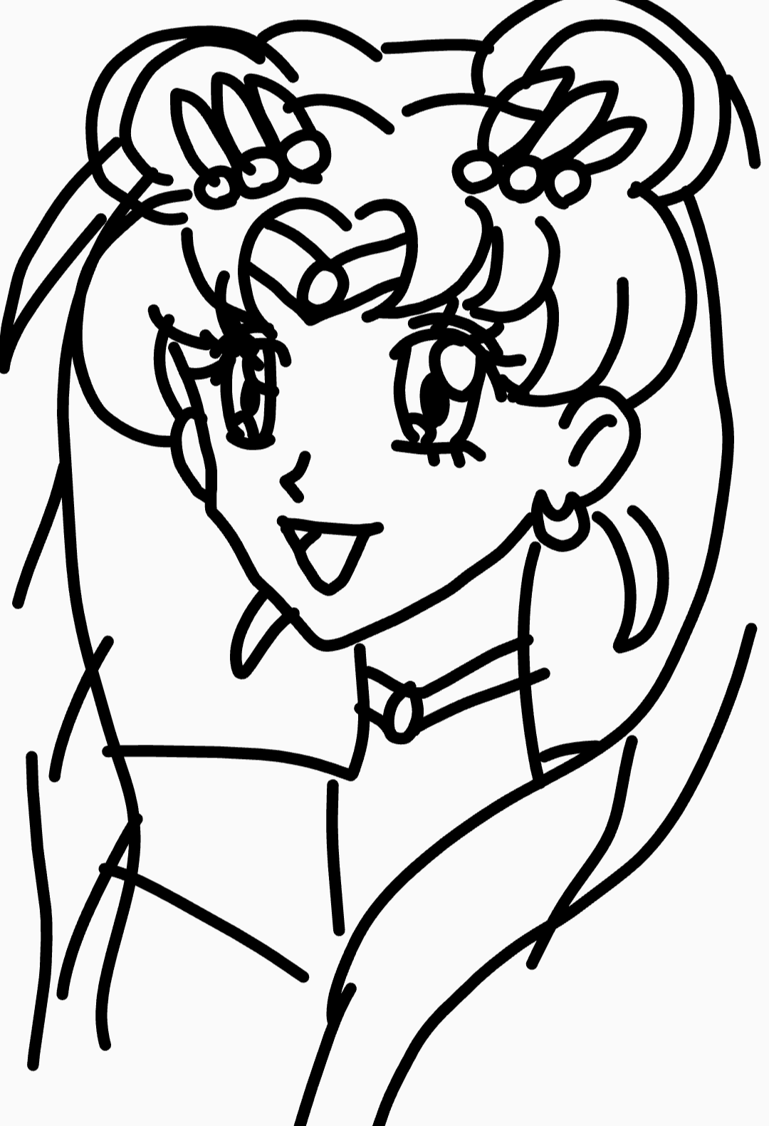 セーラームーンを何も見ないで描いてみるトピPart2