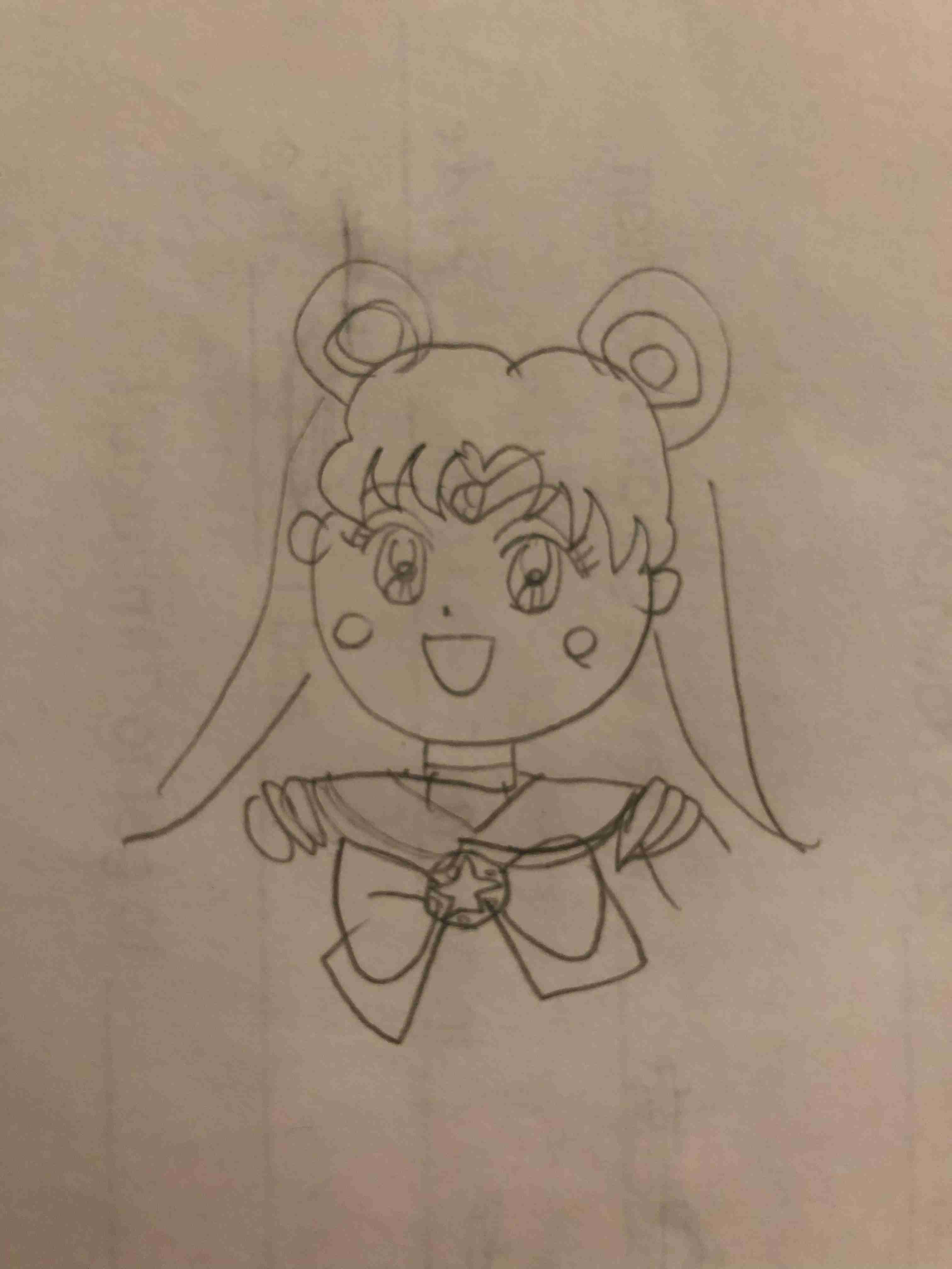 セーラームーンを何も見ないで描いてみるトピPart2