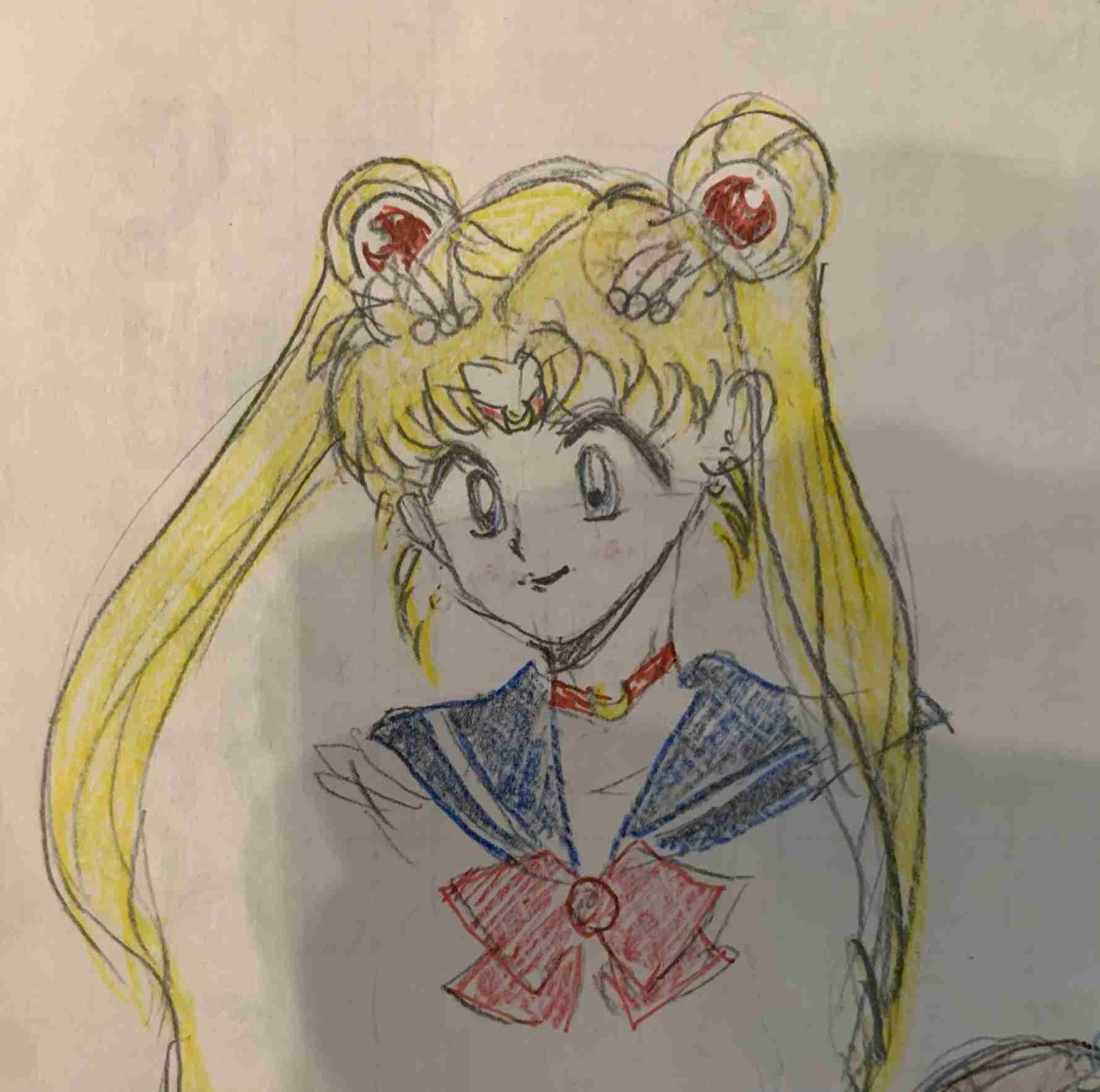 セーラームーンを何も見ないで描いてみるトピPart2