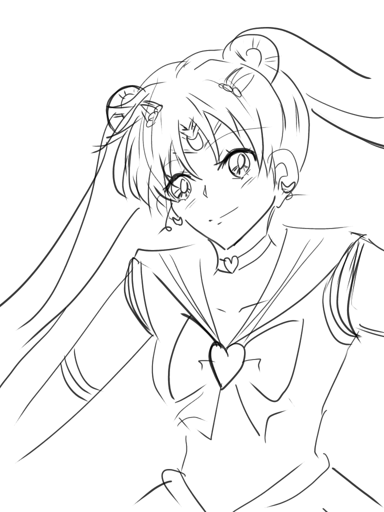 セーラームーンを何も見ないで描いてみるトピPart2