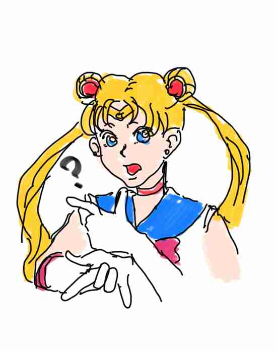 セーラームーンを何も見ないで描いてみるトピPart2