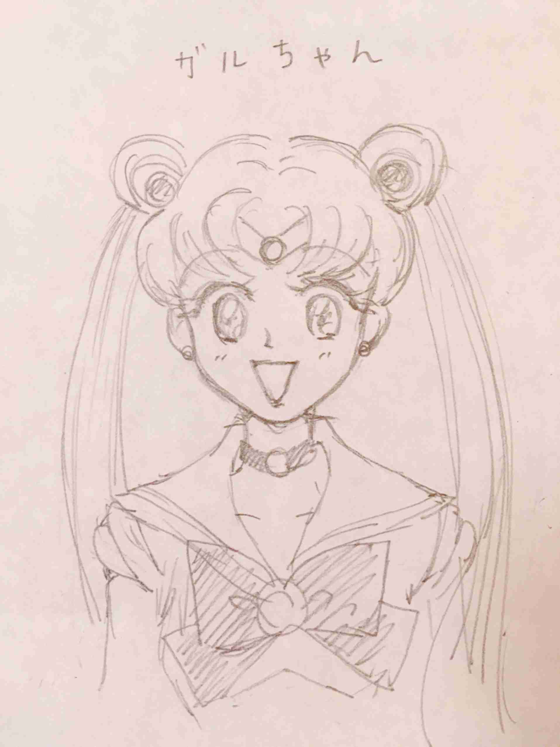 セーラームーンを何も見ないで描いてみるトピPart2